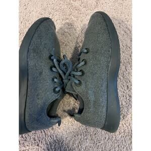 All birds Wool Runners Women Size 8 Green Lace Excellent Comfy